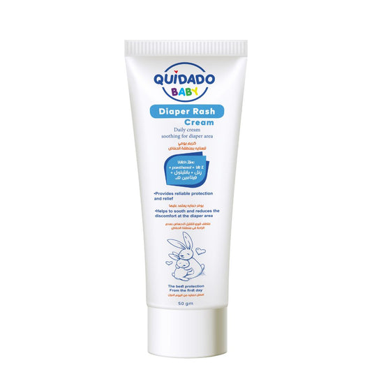 Quidado baby diaper rash cream -soothing cream for diaper area 50gm