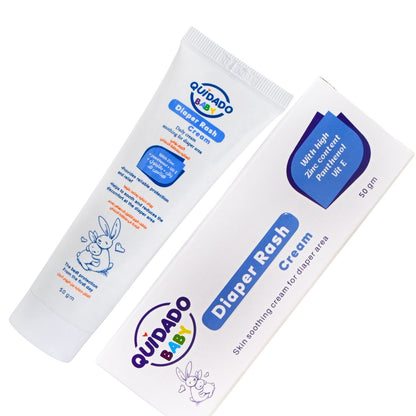 Quidado baby diaper rash cream -soothing cream for diaper area 50gm